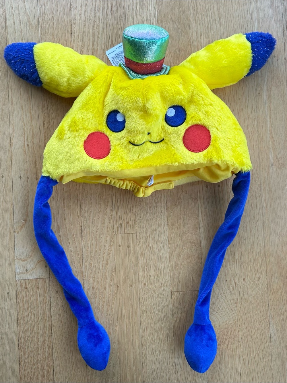 NWT Pikachu Pokemon Universal Studios Japan 25th Anniversary Flappy Ear Hat